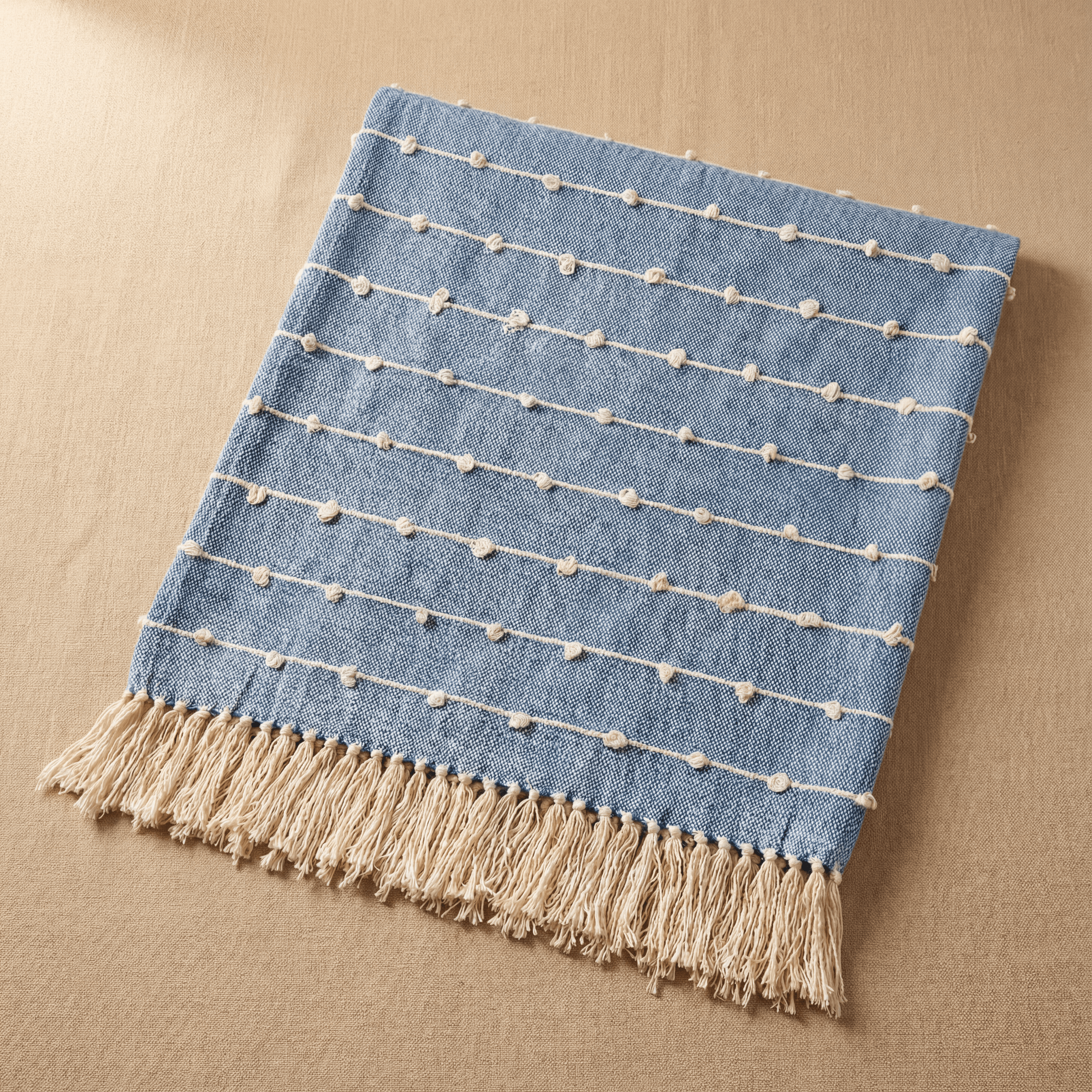 The Coastal Blue Horizon Throw