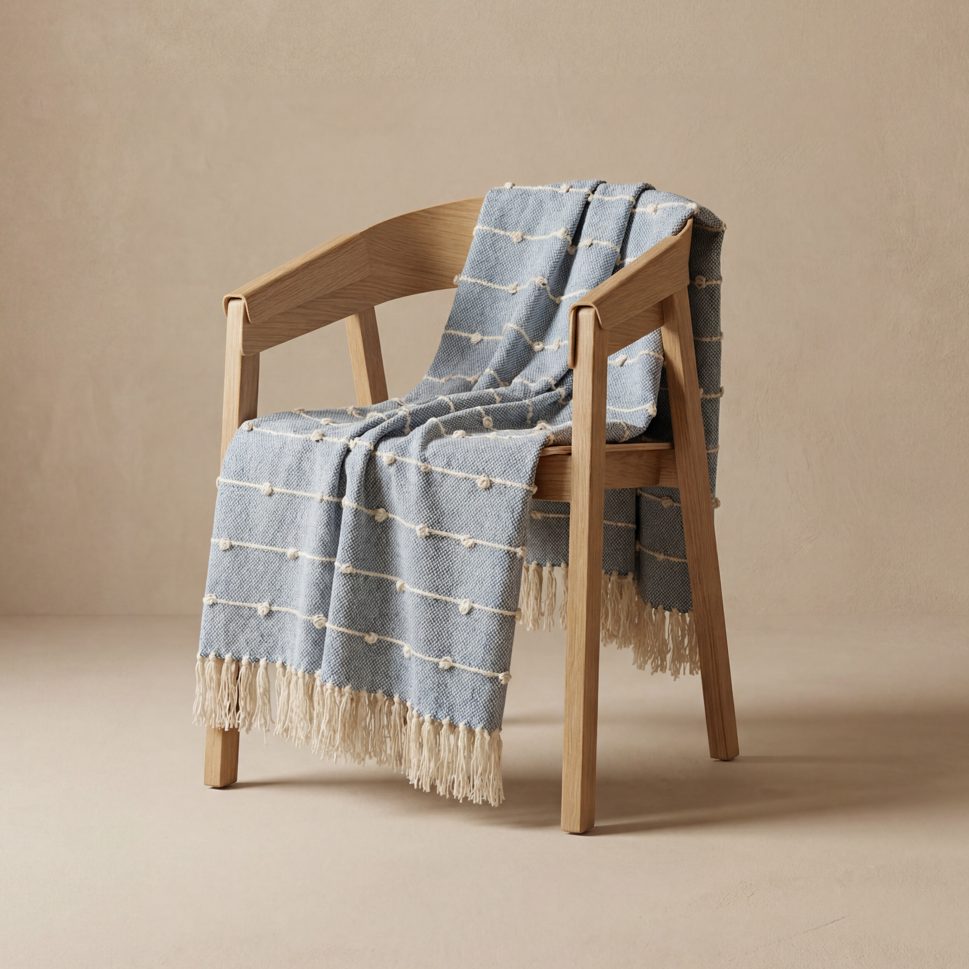 The Coastal Blue Horizon Throw