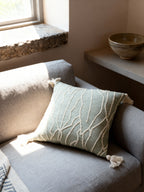 Dune Tassel Cushion Cover
