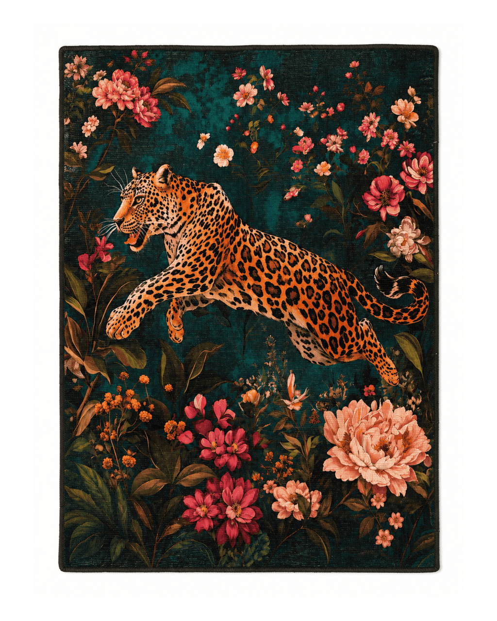 Rebel Leopard Area Rug