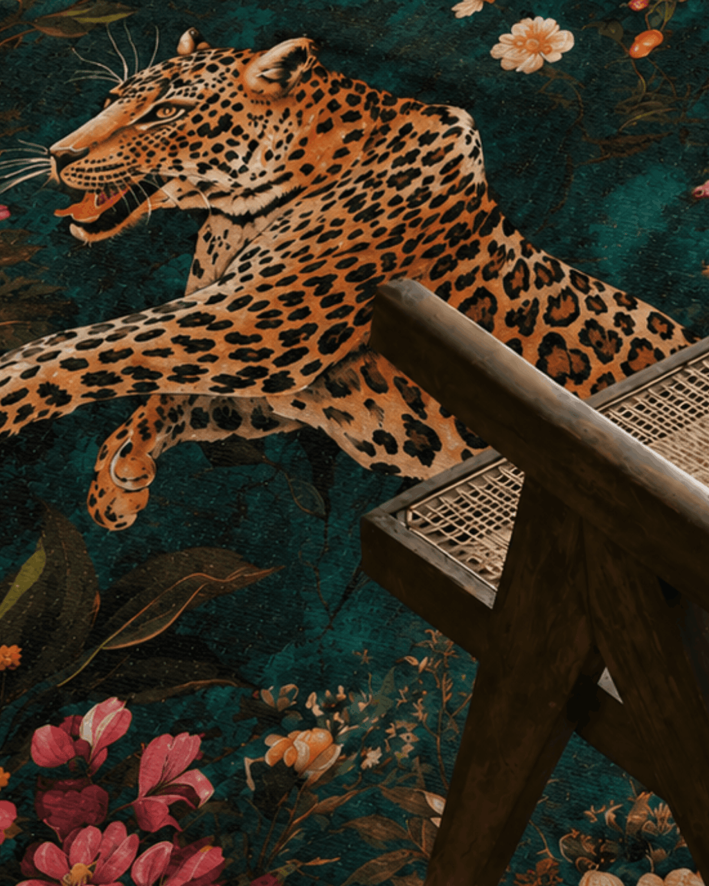 Rebel Leopard Area Rug