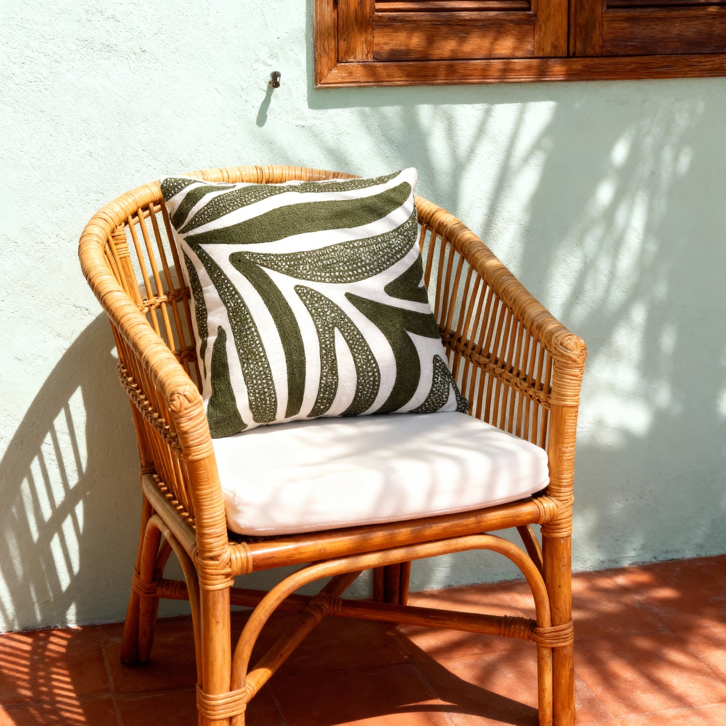 Canopy Palm Cushion Cover