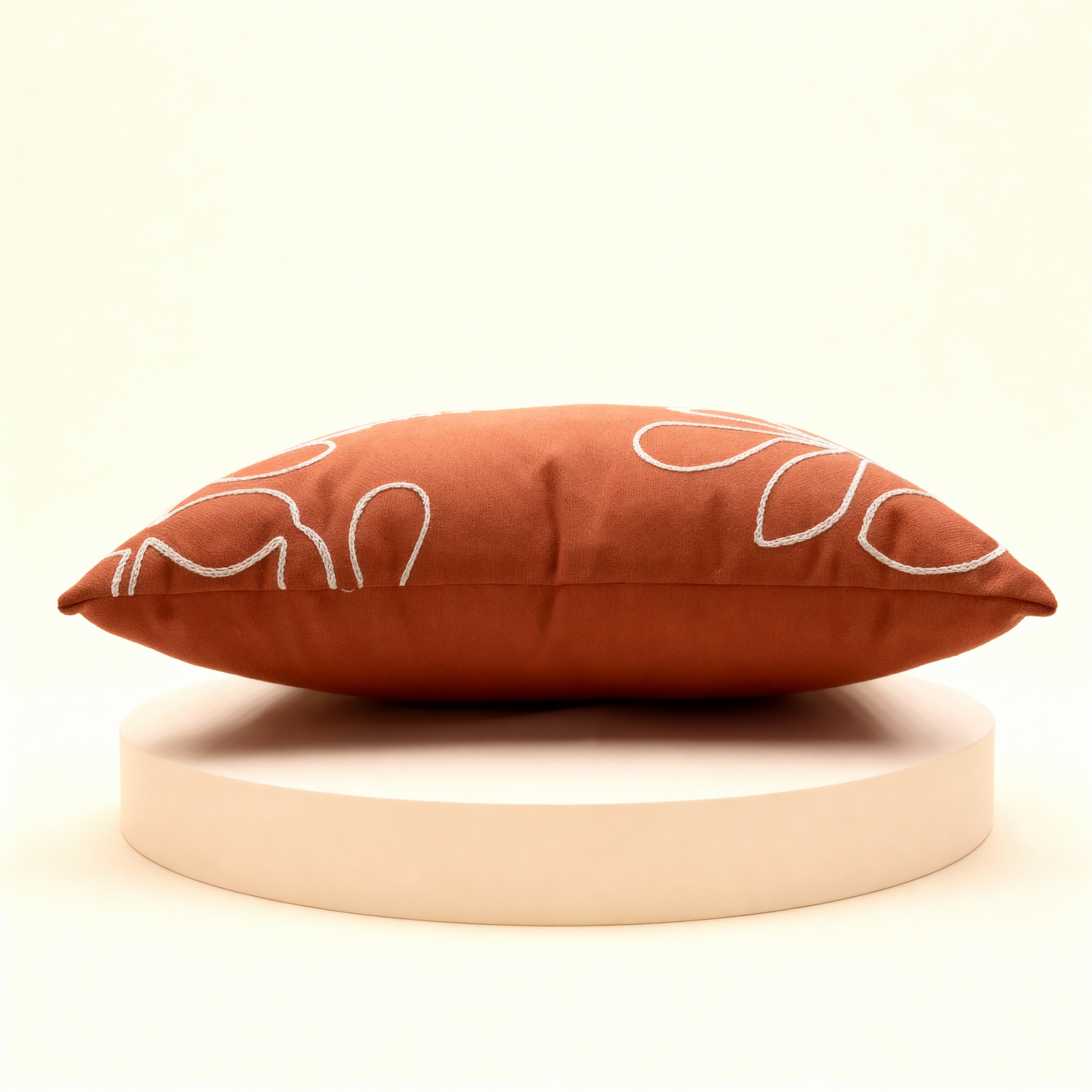 Earthen Bloom Cushion Cover
