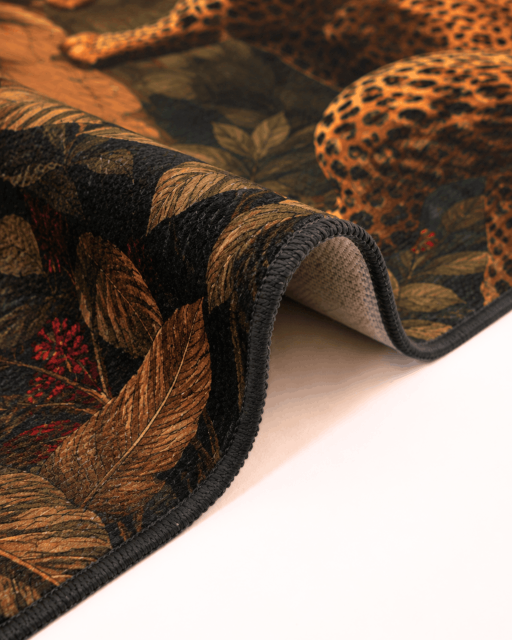 Wandering Leopard Area Rug