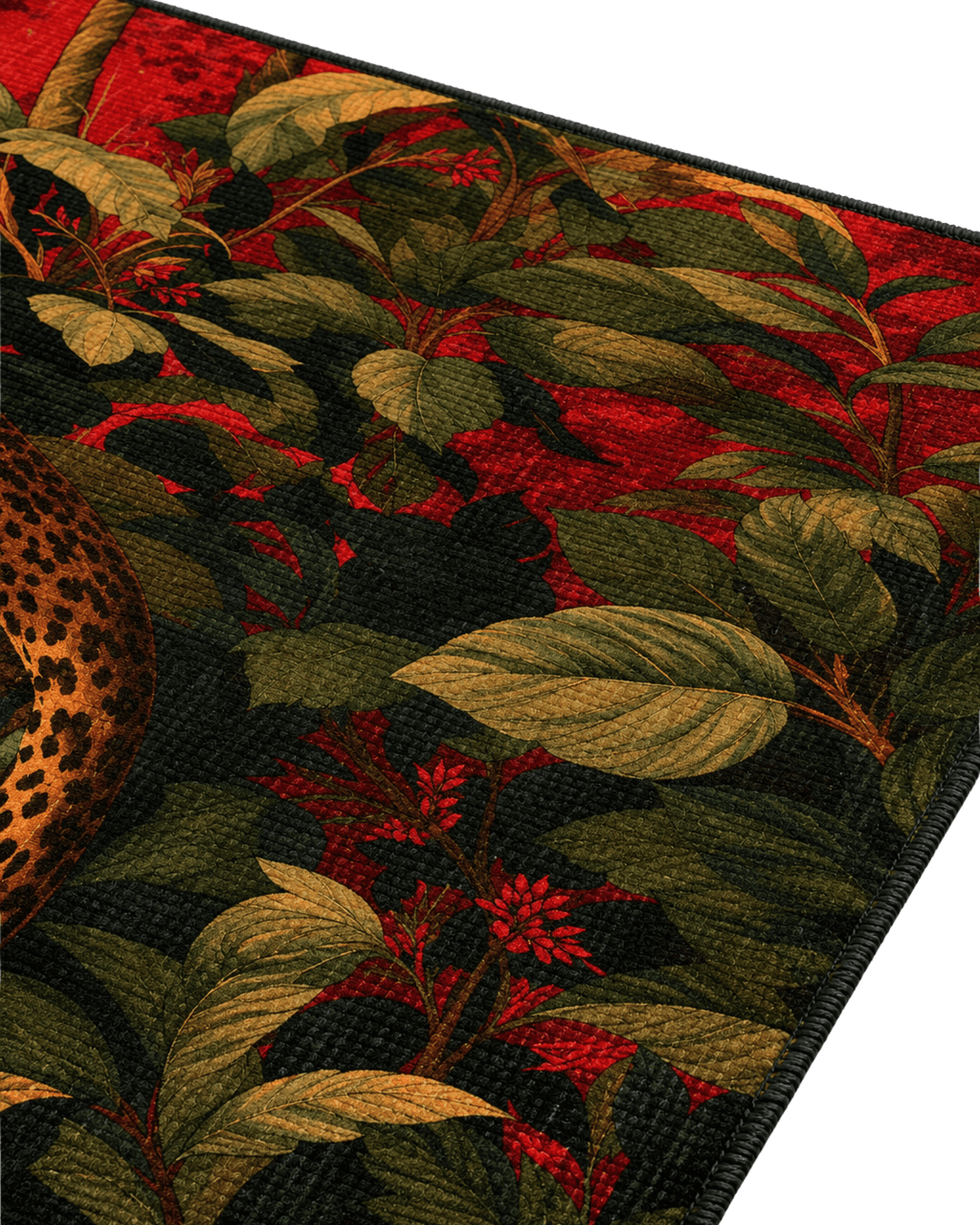 Wandering Leopard Area Rug