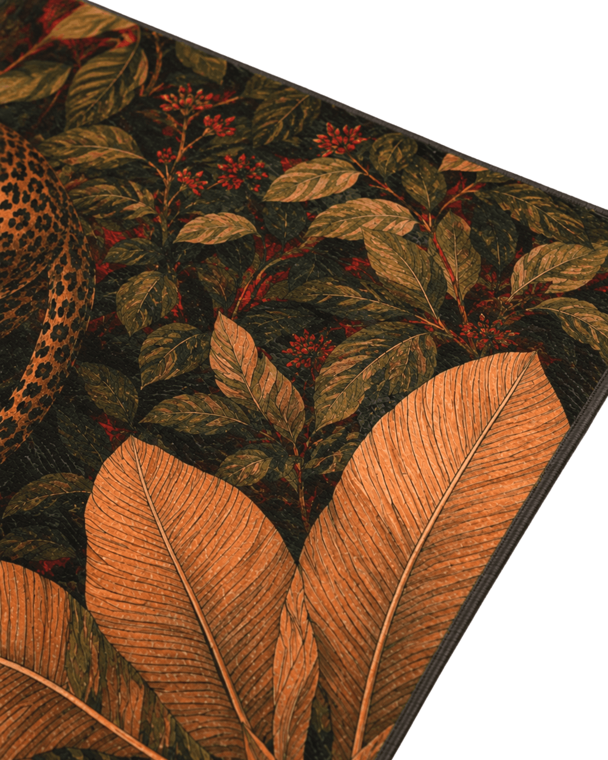 Wandering Leopard Area Rug