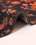 Dark Botanical Area Rug