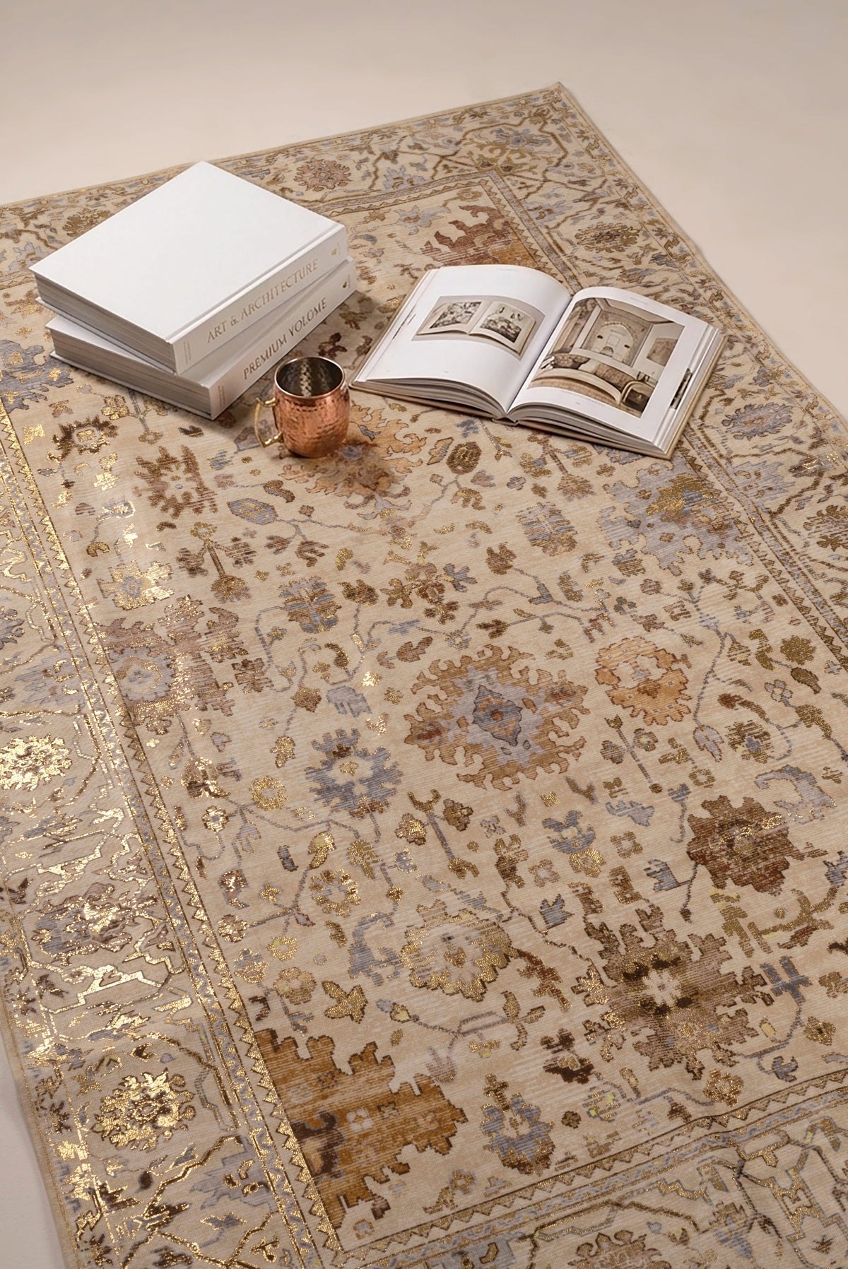 Golden Reverie Area Rug
