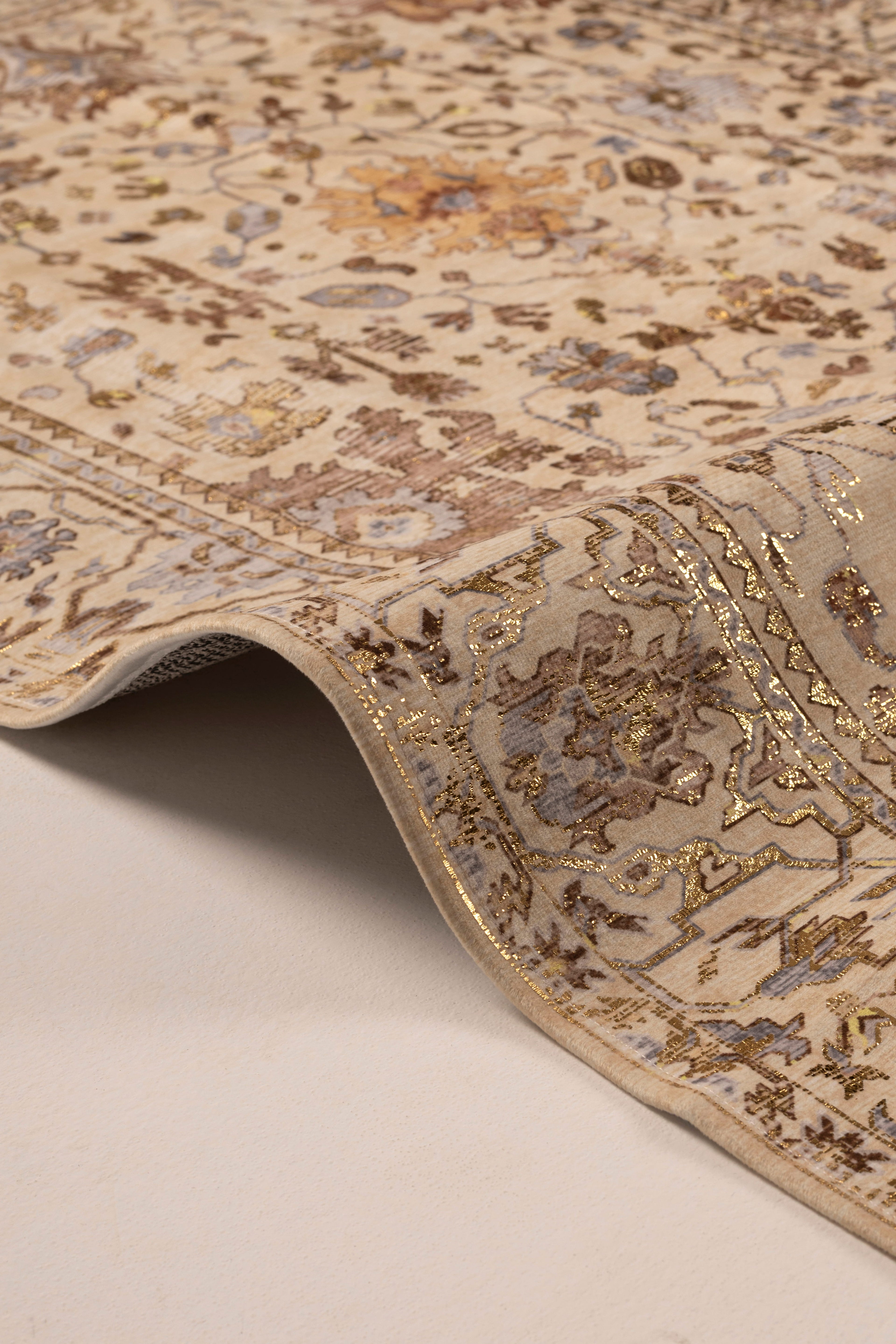 Golden Reverie Area Rug