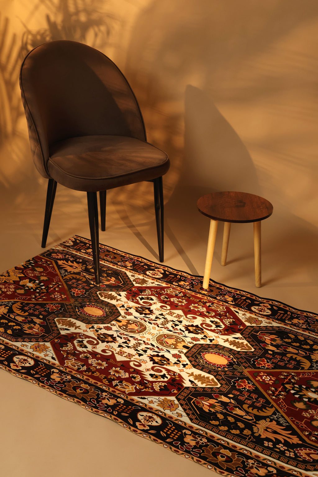 Crimson Rhapsody Area Rug