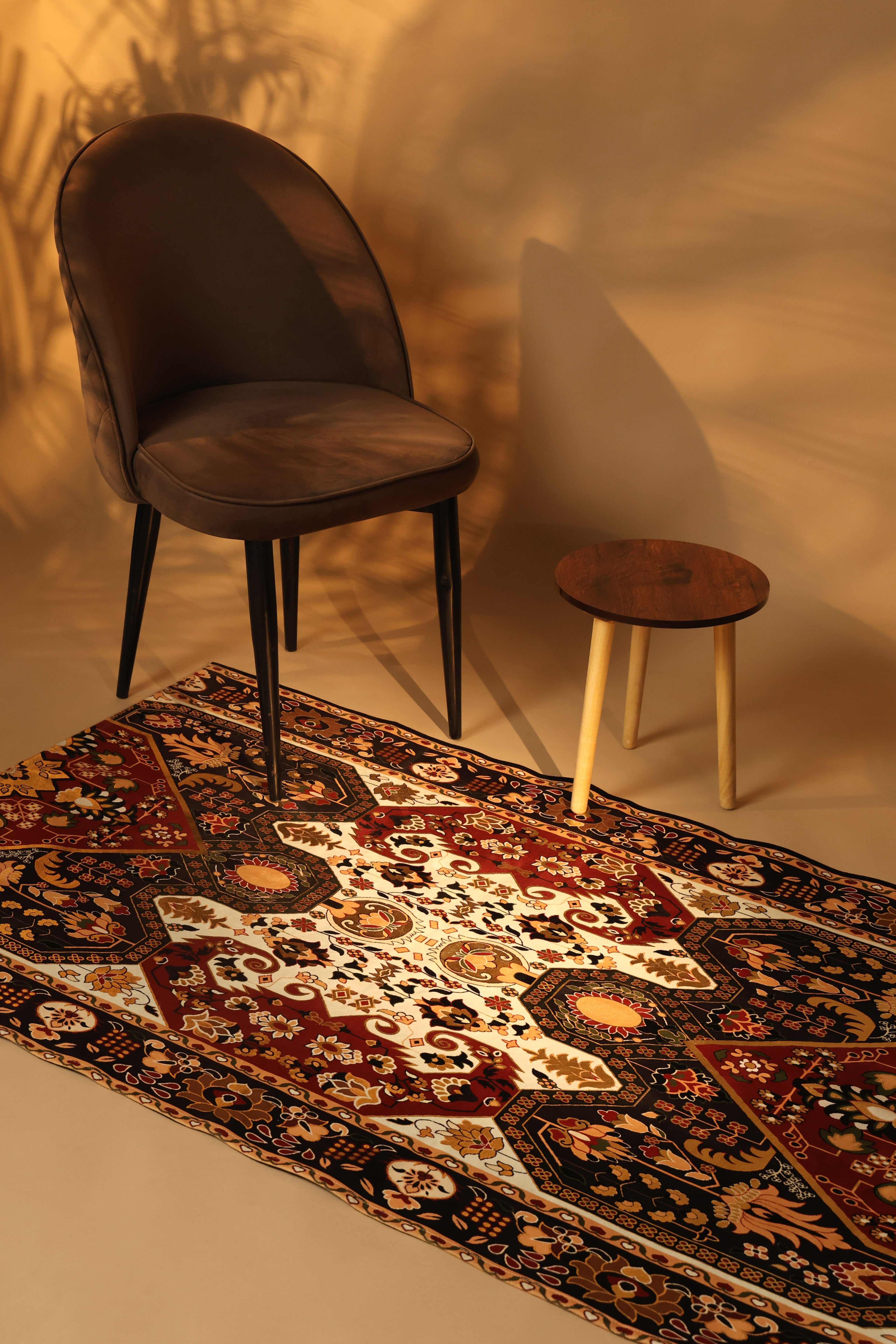 Crimson Rhapsody Area Rug
