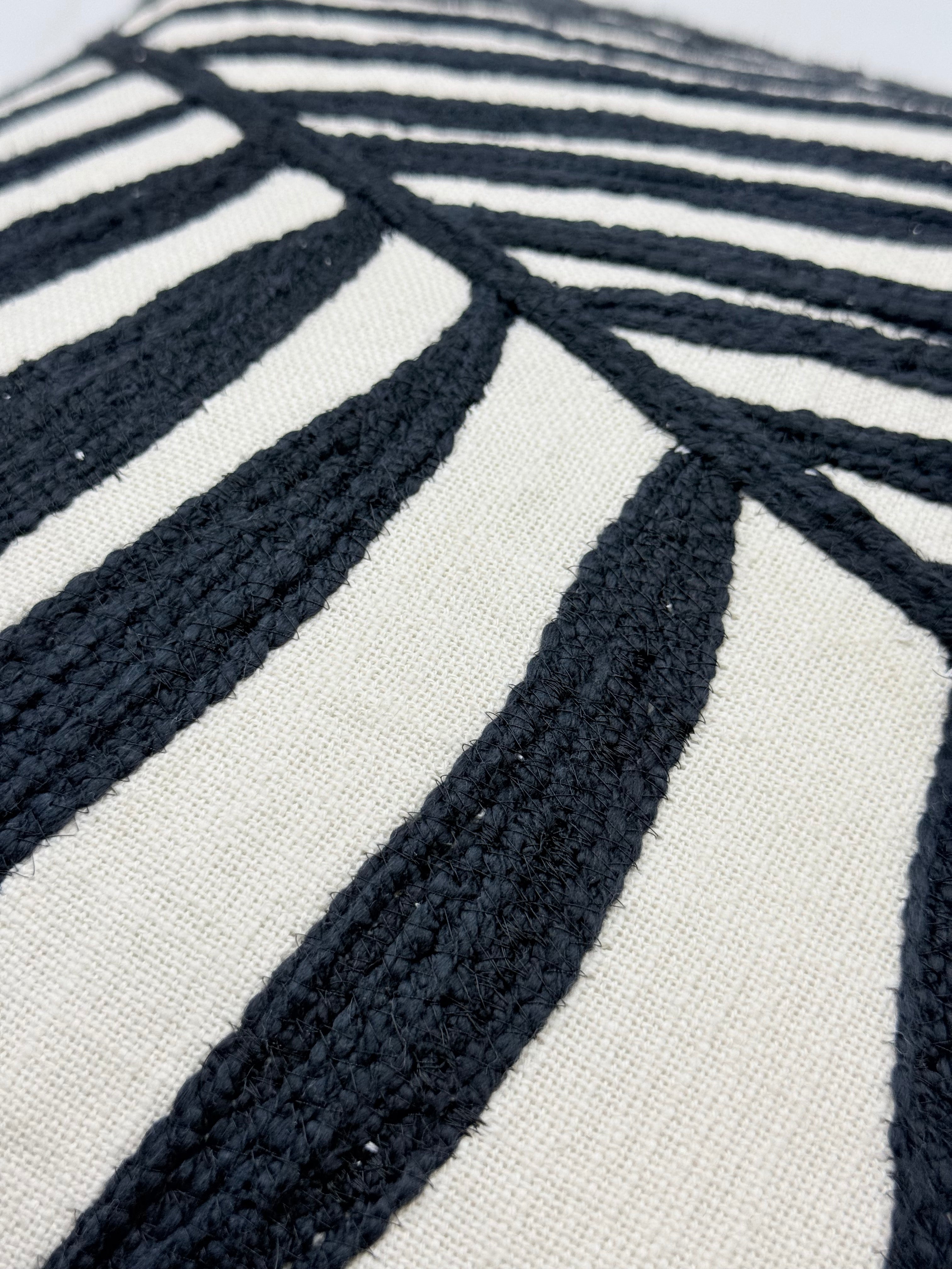 Palm Noir Cushion Cover