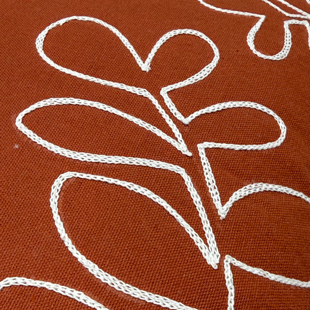 Earthen Bloom Cushion Cover