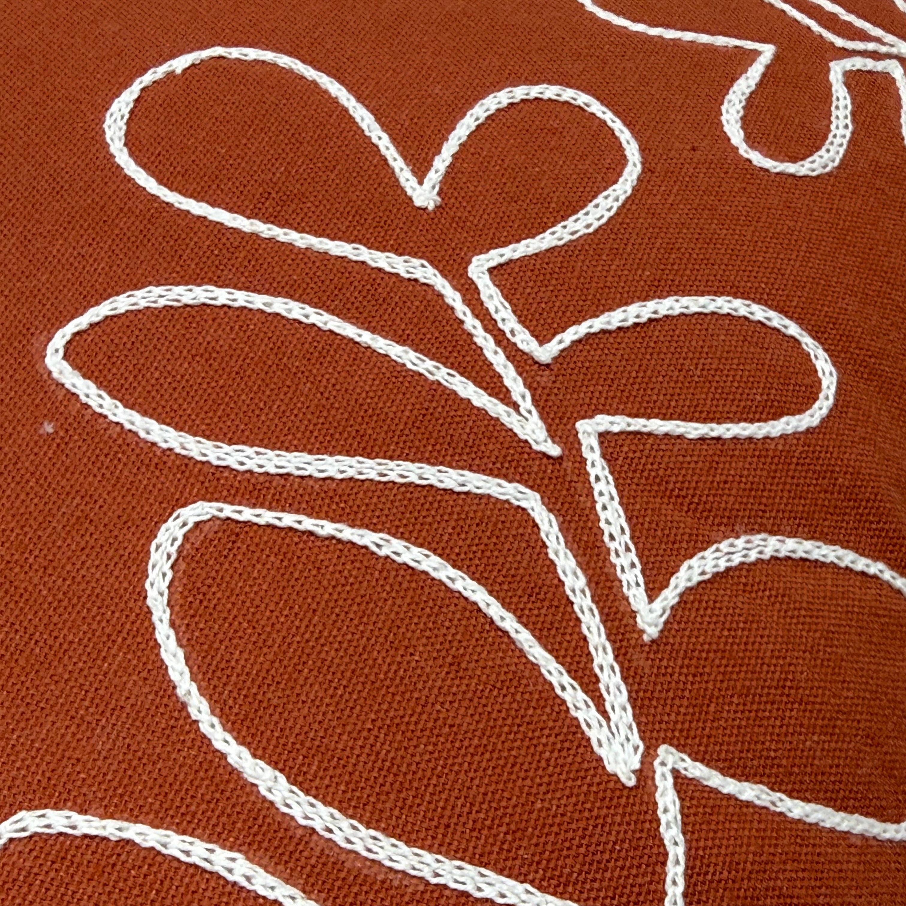 Earthen Bloom Cushion Cover