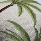 Oasis Fringe Palm Cushion Cover
