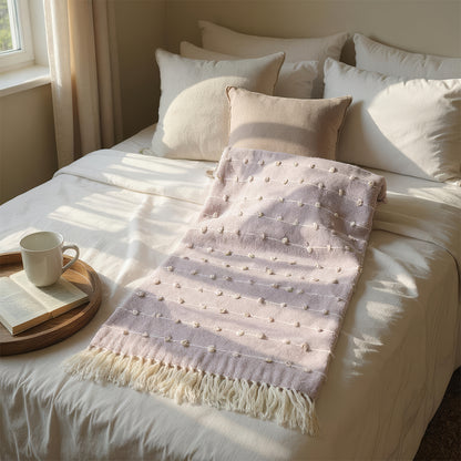 The Blush Horizon Throw