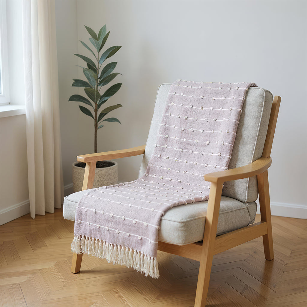 The Blush Horizon Throw