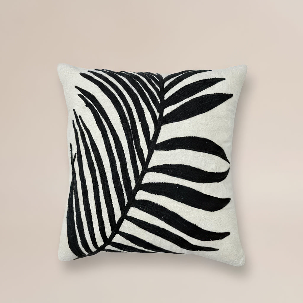 Palm Noir Cushion Cover
