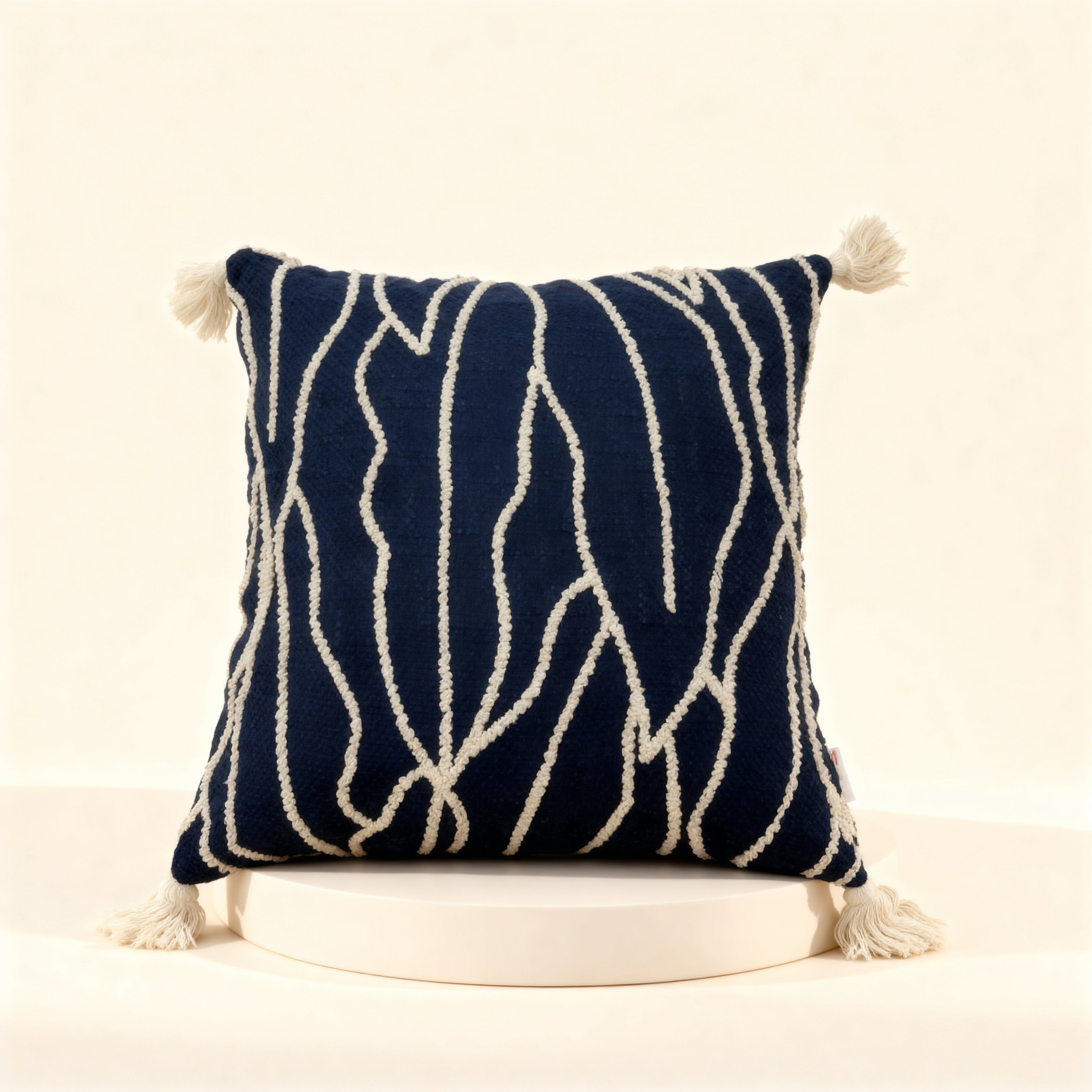 Dune Tassel Cushion Cover