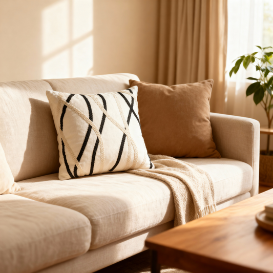 Tide Lines Cushion Cover