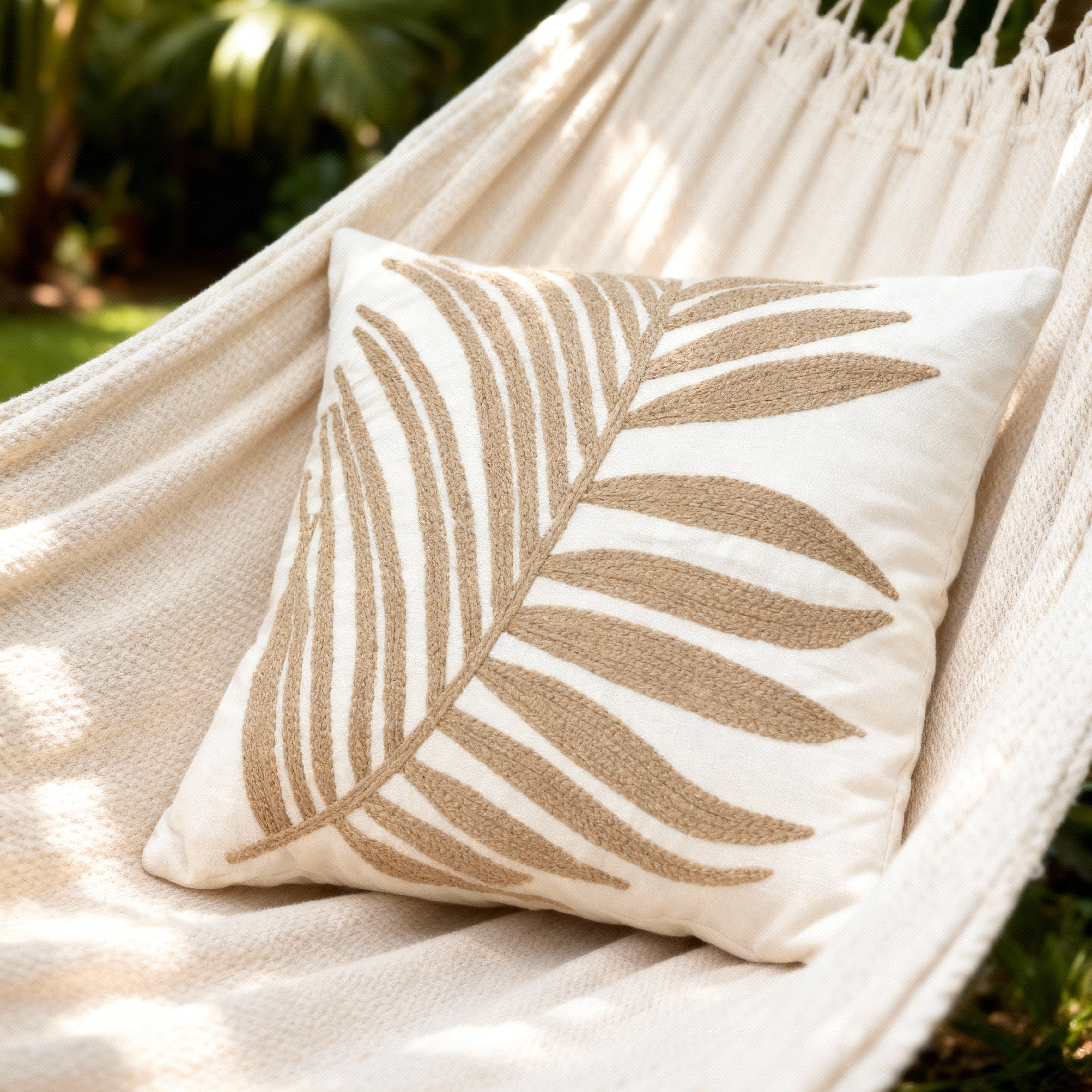 Dune Palm Cushion Cover