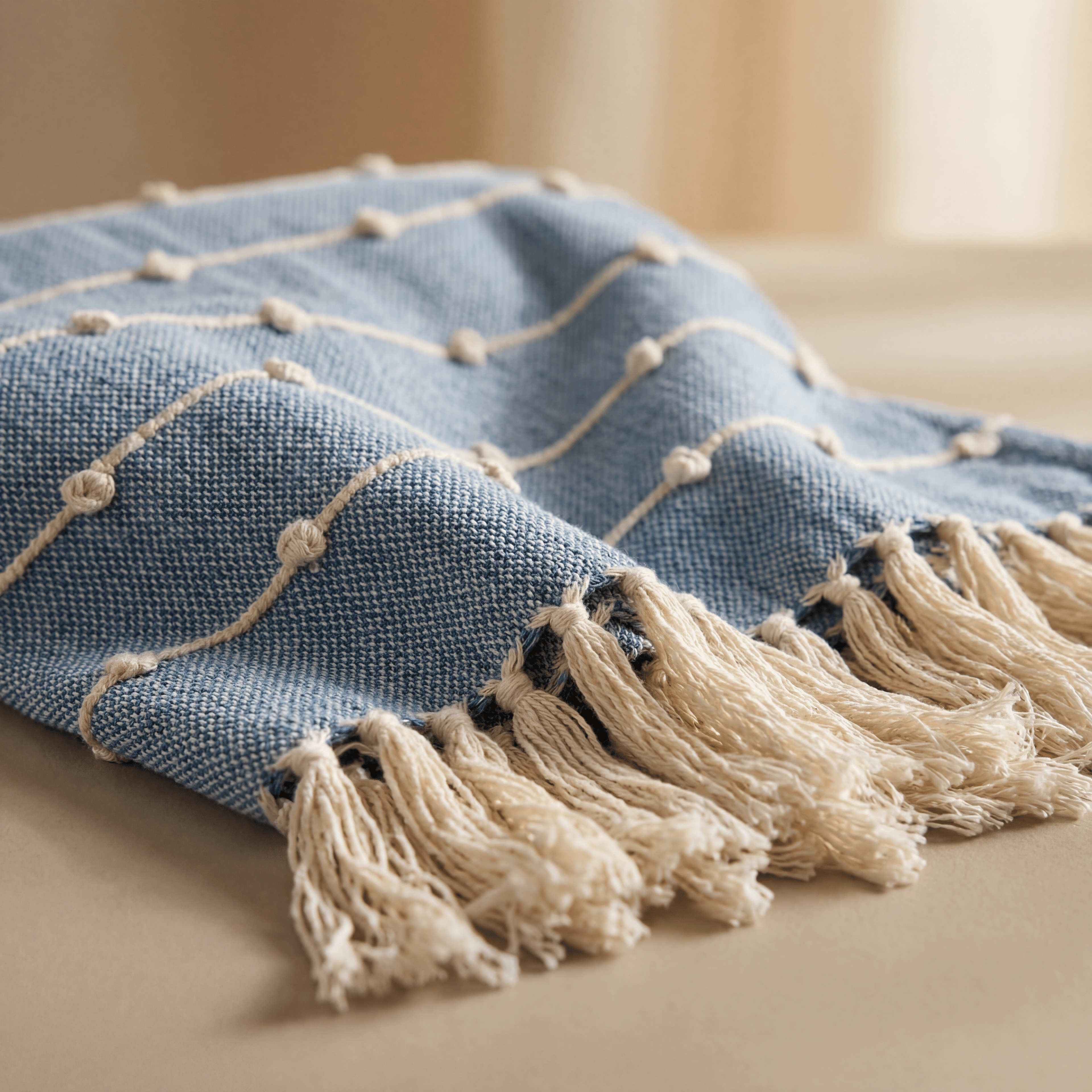 The Coastal Blue Horizon Throw