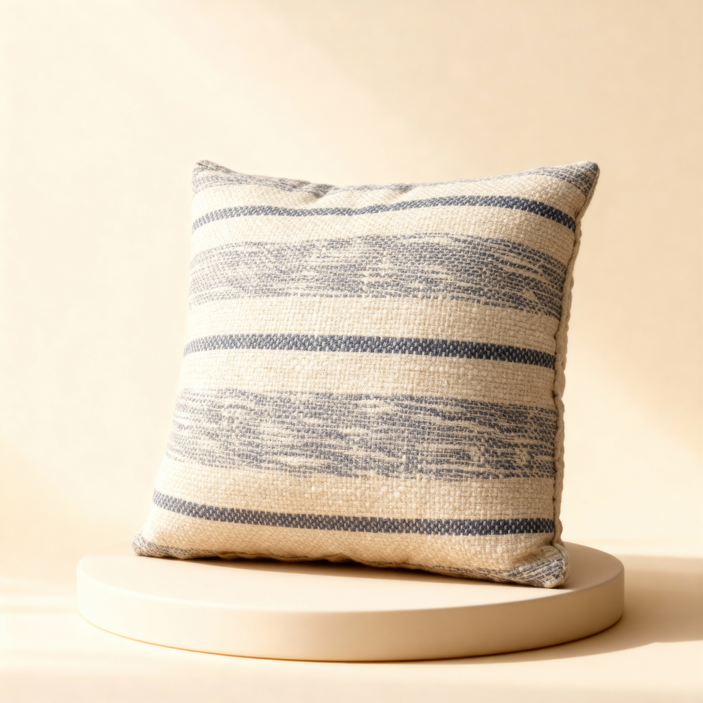 Thick 'n Thin Woven Stripes Cushion Cover