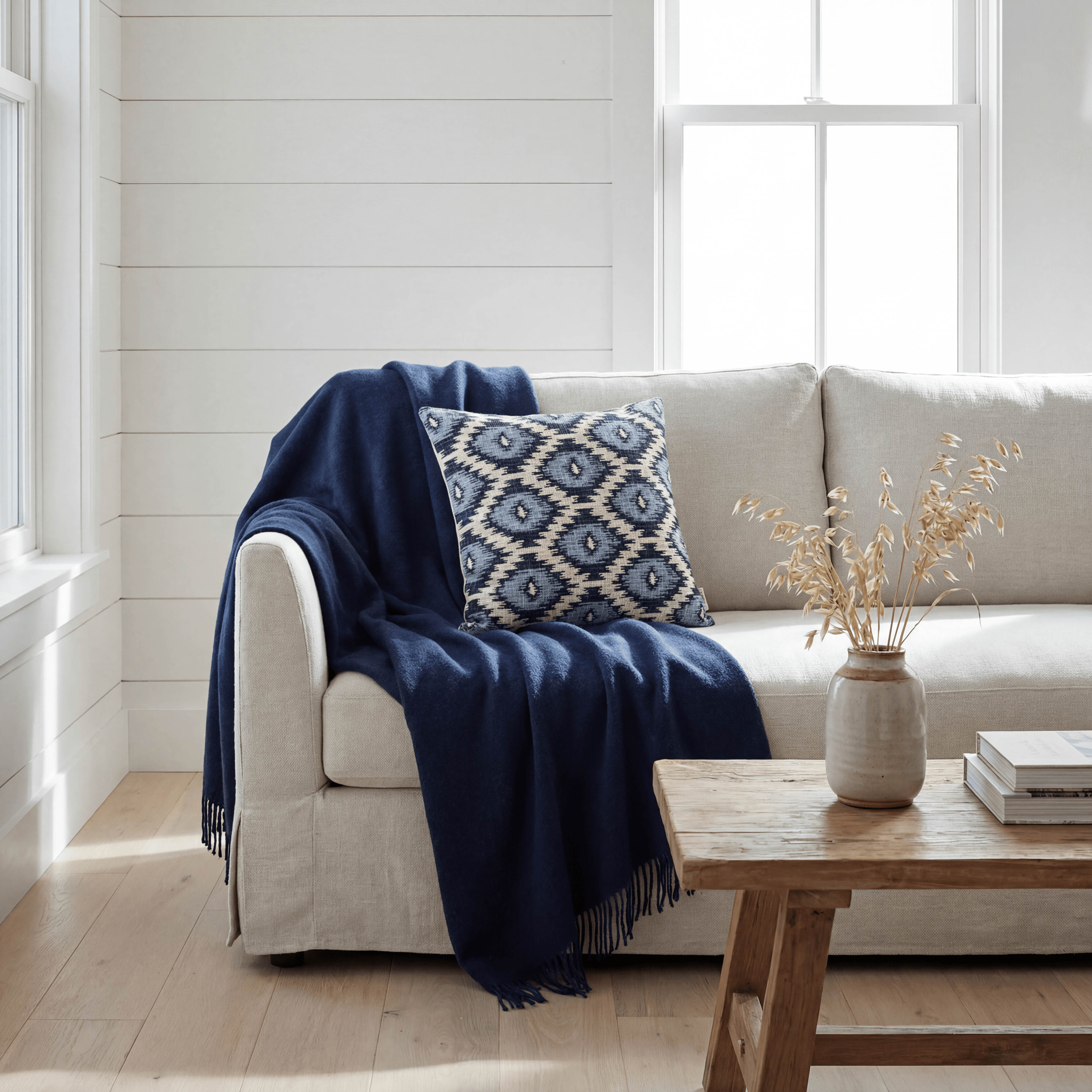 Deep Current Cushion Cover