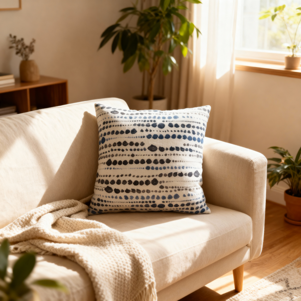 Pebble Path Cushion Cover