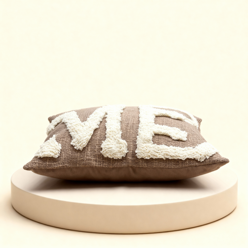 Home Tufted Cushion Cover