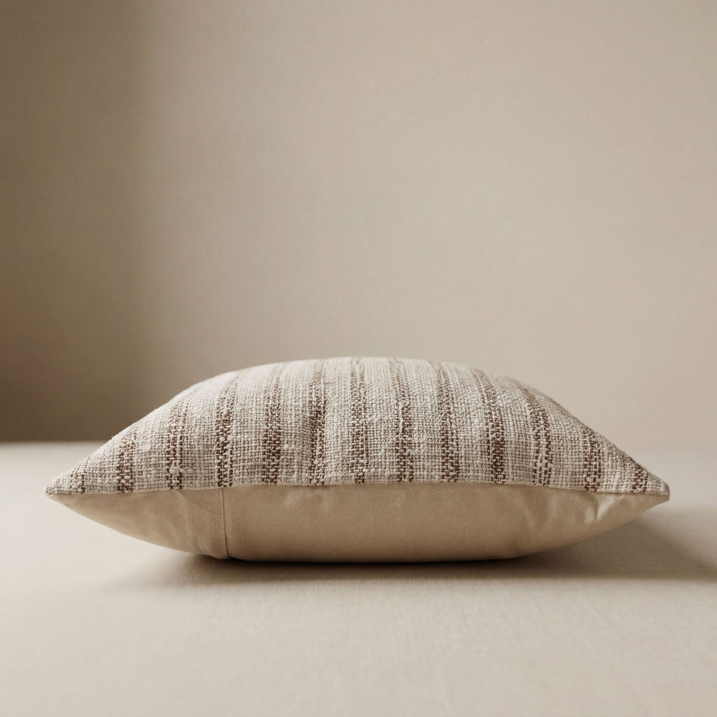 Piper Stripe Woven Cushion Cover