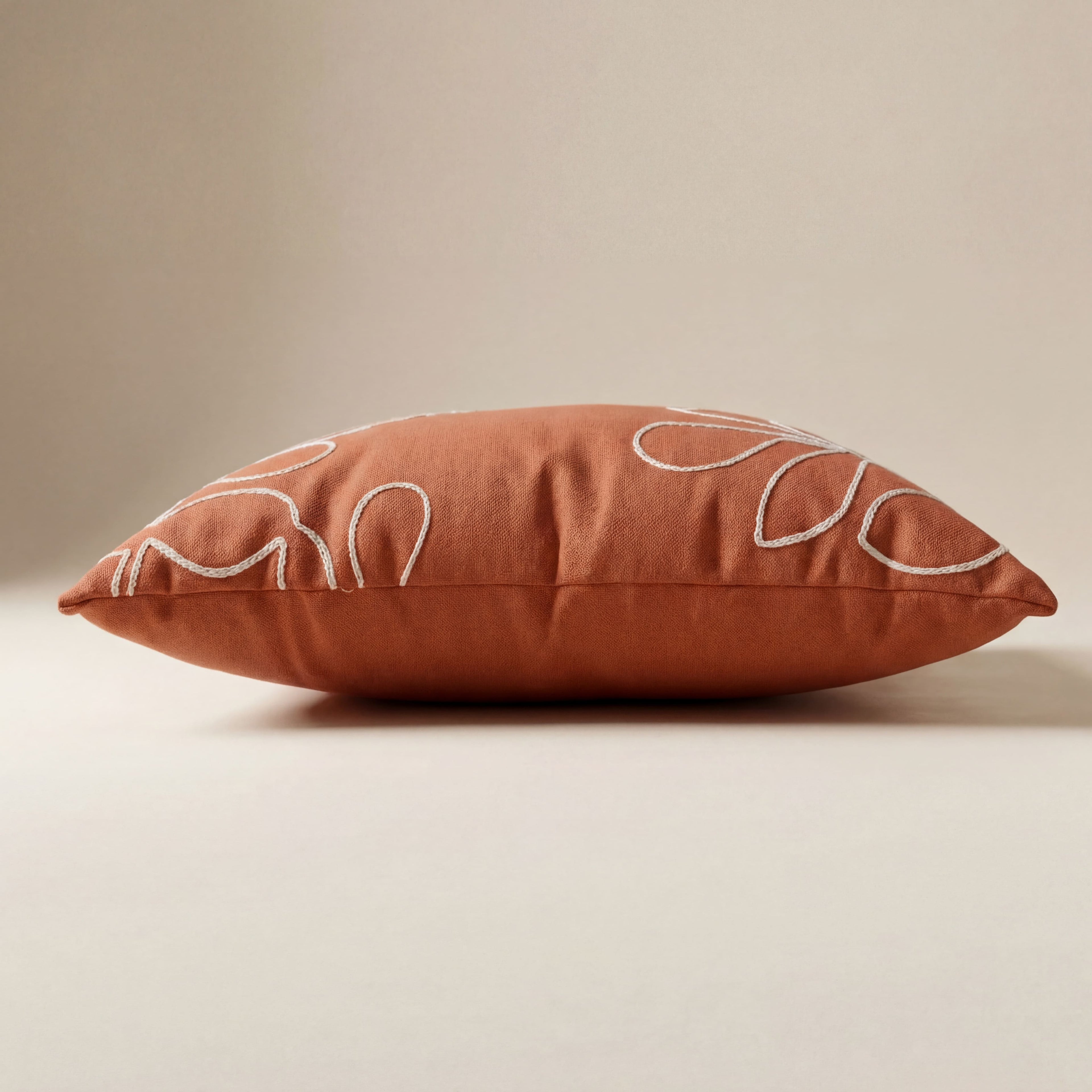 Earthen Bloom Cushion Cover