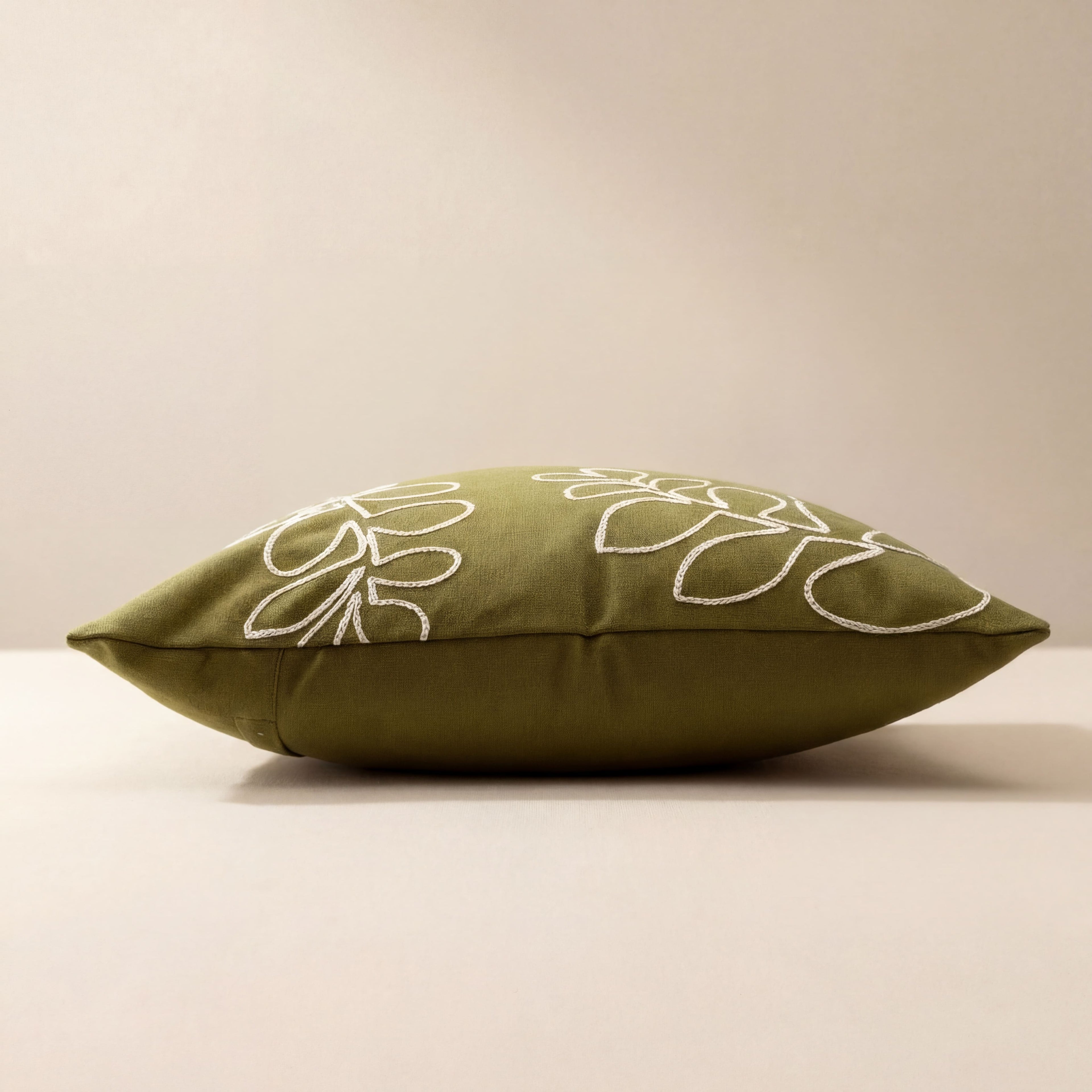 Earthen Bloom Cushion Cover