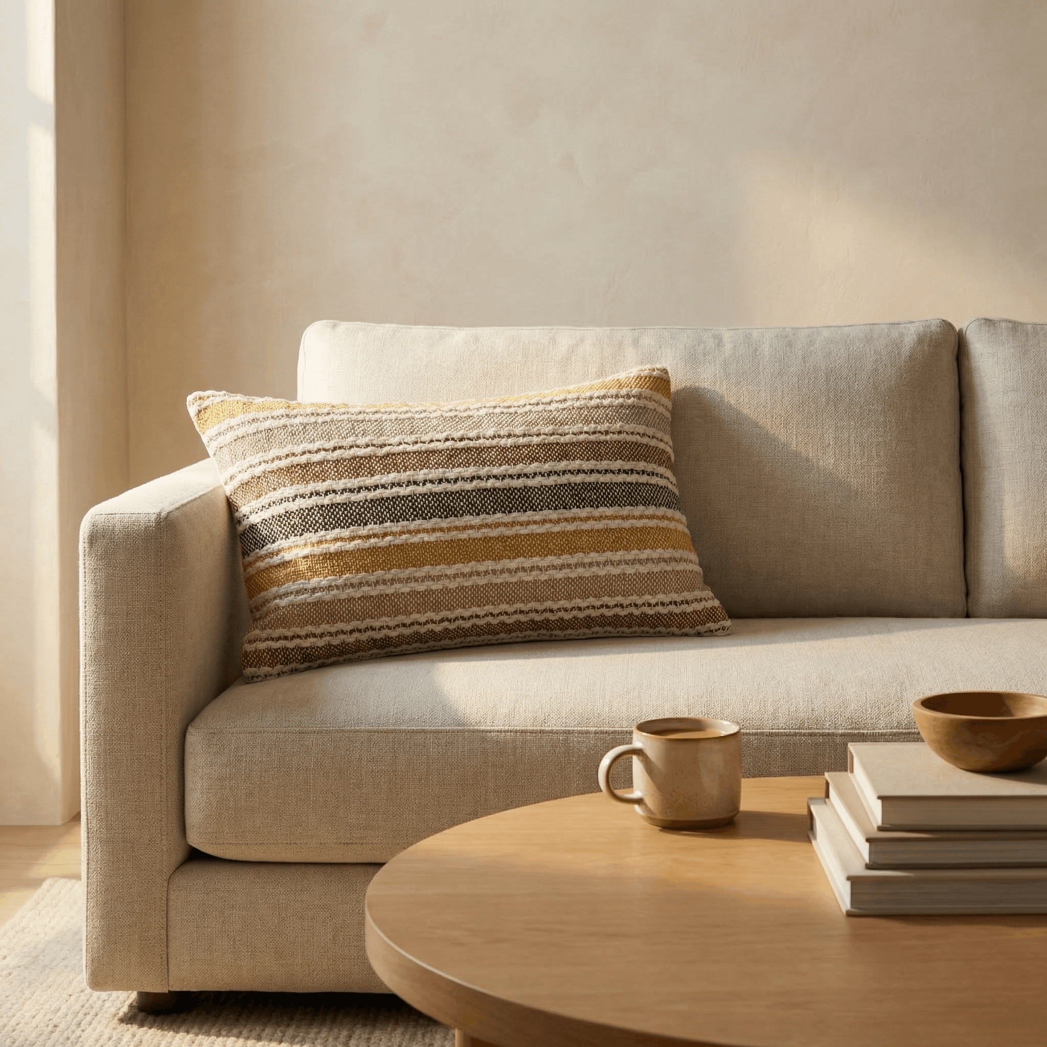 Daisy Woven Cushion Cover