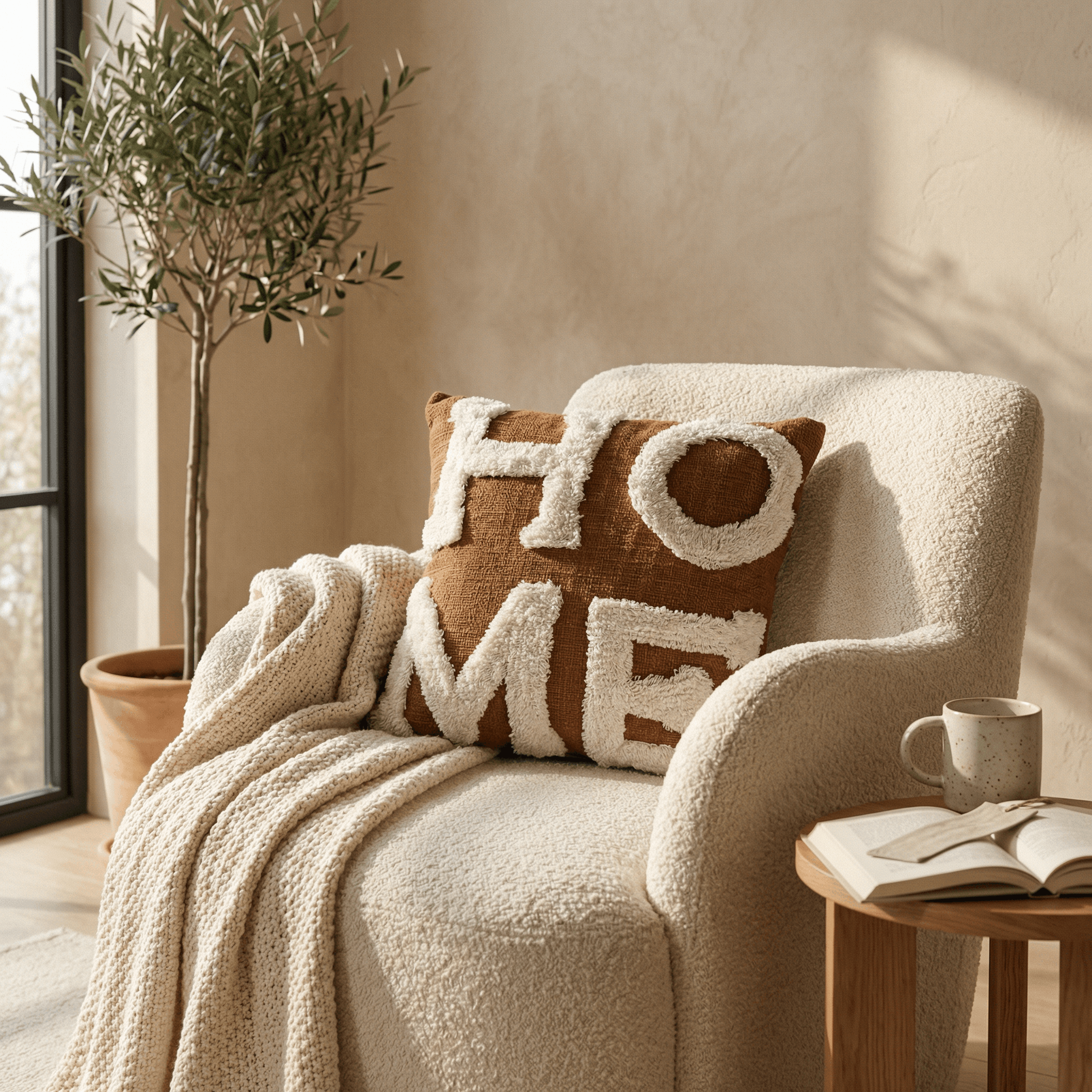 Home Tufted Cushion Cover