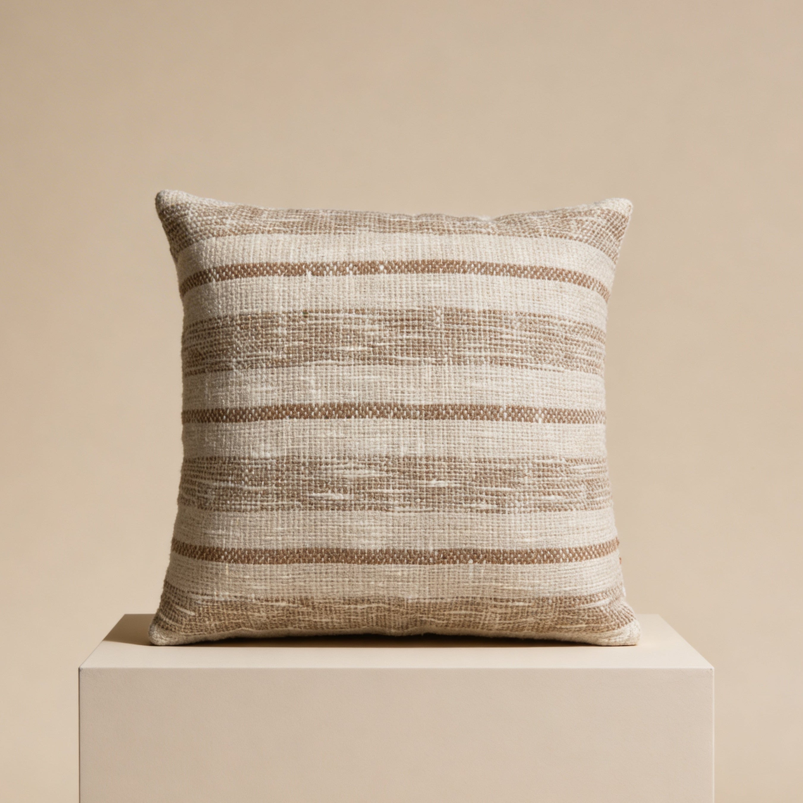 Thick 'n Thin Woven Stripes Cushion Cover