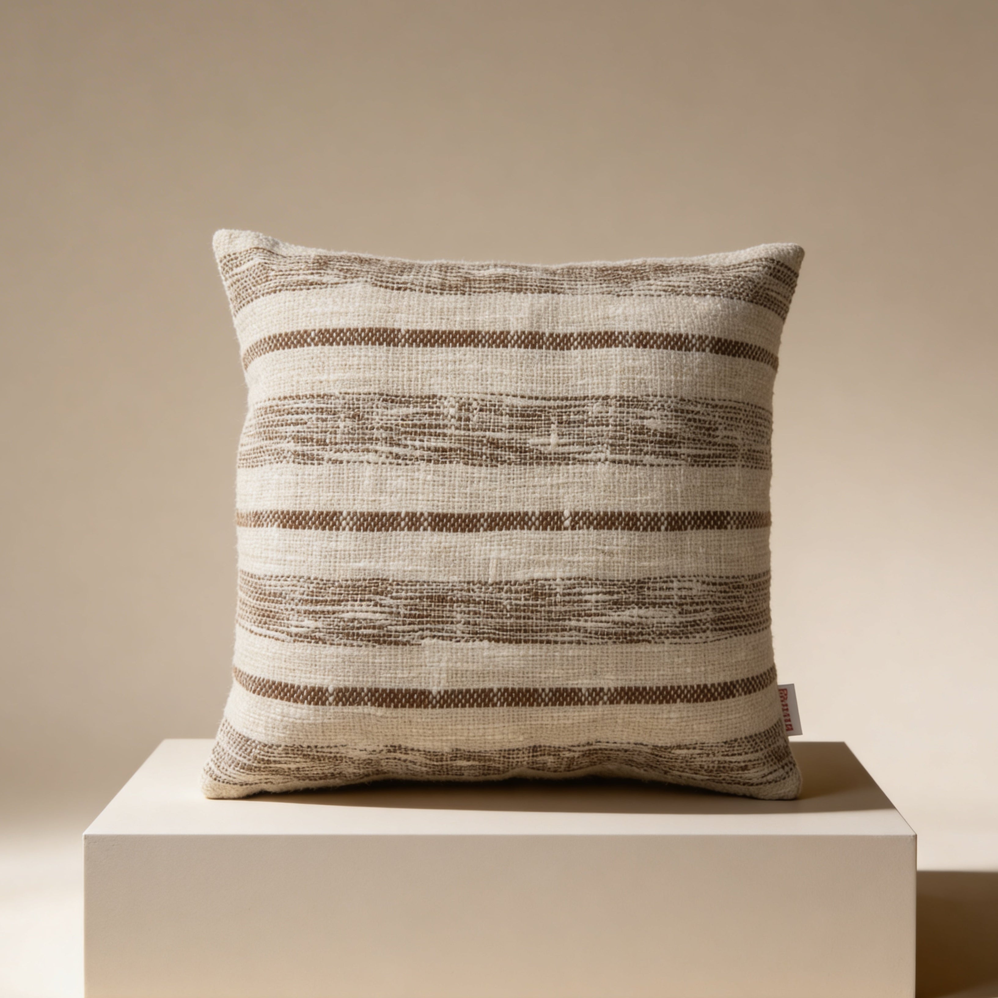Thick 'n Thin Woven Stripes Cushion Cover