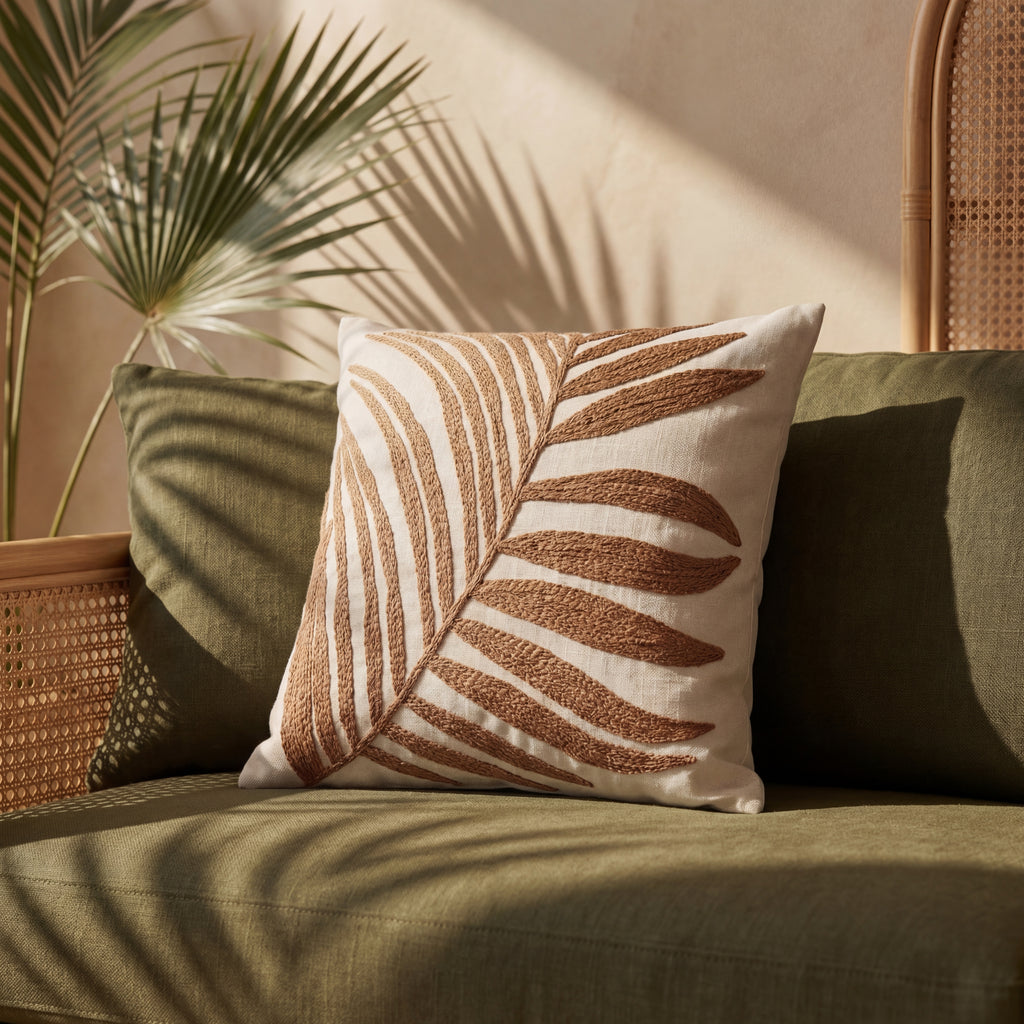 Dune Palm Cushion Cover