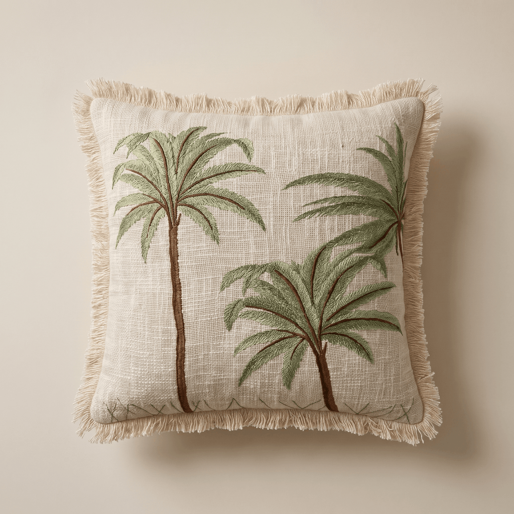 Oasis Fringe Grove Cushion Cover