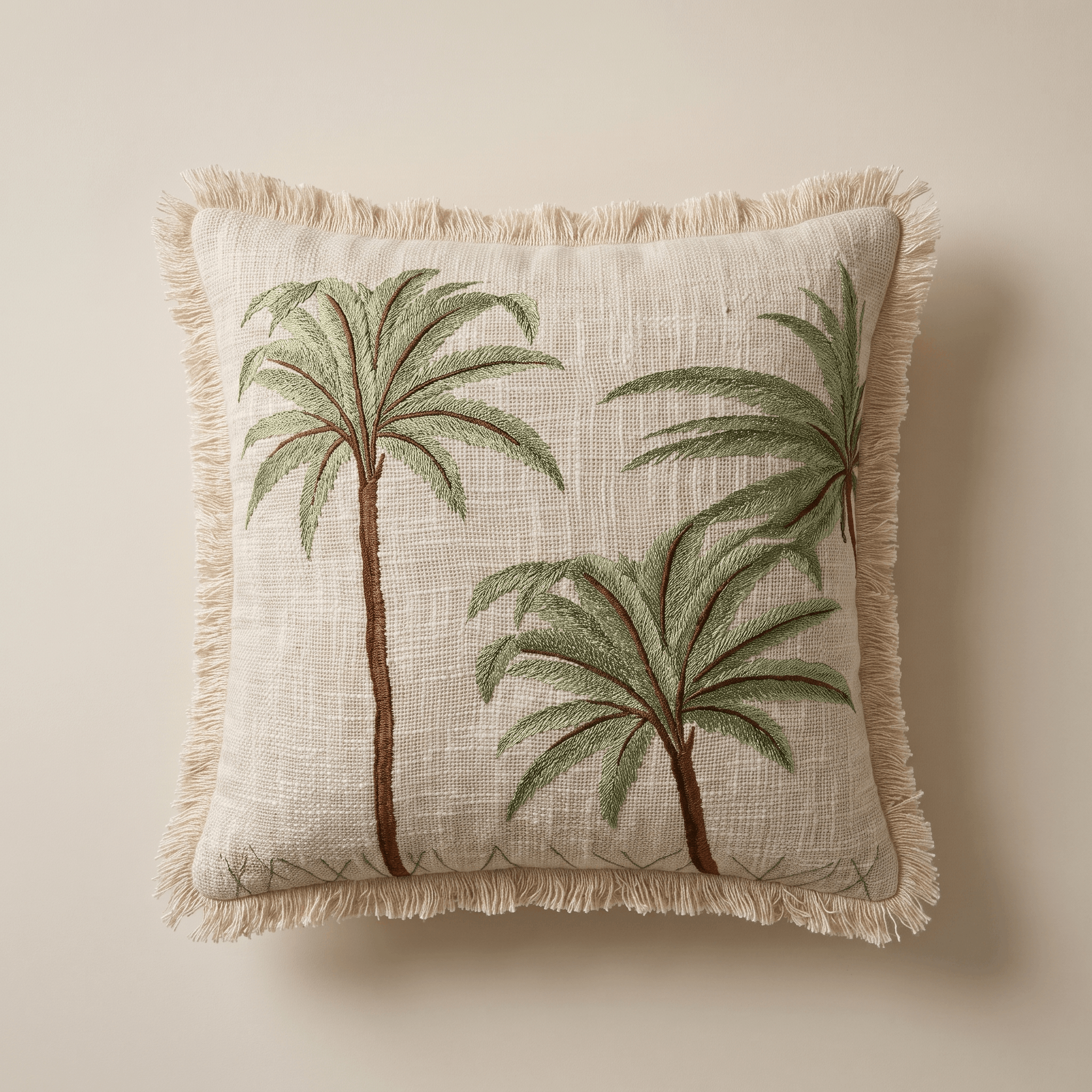 Oasis Fringe Grove Cushion Cover