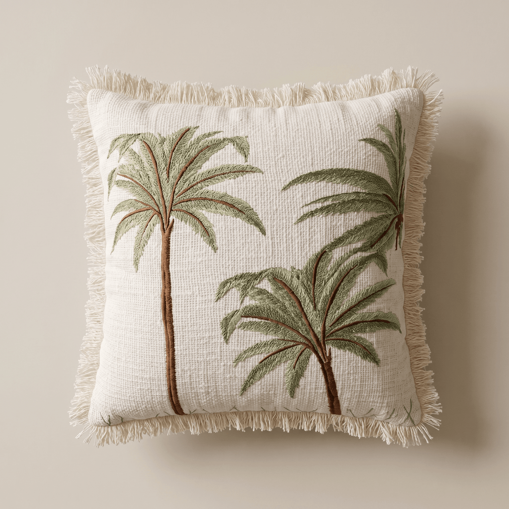 Oasis Fringe Grove Cushion Cover