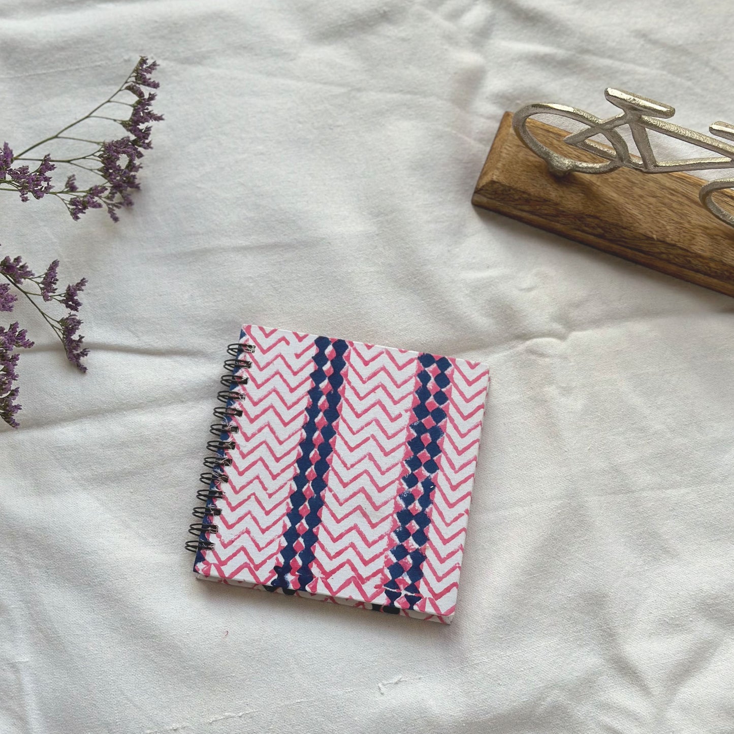 Old Pink Love Mini Journal